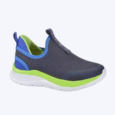 Imagem de Tênis Azul Marinho Way Infantil Masculino Klin 354004000, Marinho, Roy