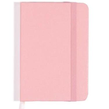 Imagem de Caderneta Clássica Cicero sem Pauta 9x13 Rosa 160 Fls
