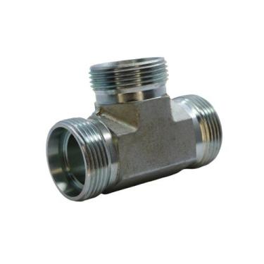 Imagem de Tê Aço Galvanizado com Conector Industrial Uso Leve - 30mm - Lumapump