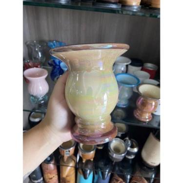 Imagem de Cuia de chimarrão cerâmica marrom degradê lustre - CHIMA TCHÊ
