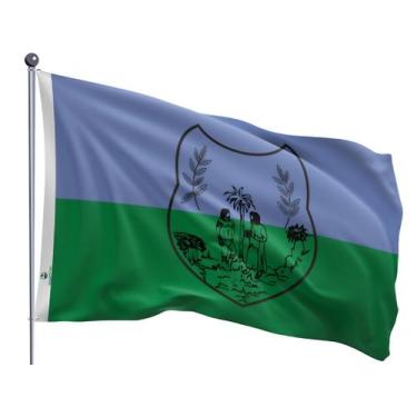 Imagem de Bandeira do Município de São Mateus Dupla Face Estampada Tamanho 90x12