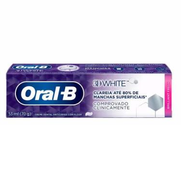 Imagem de Creme Dental Oral-B 3D White Brilliant Fresh - 70g - ORAL -B