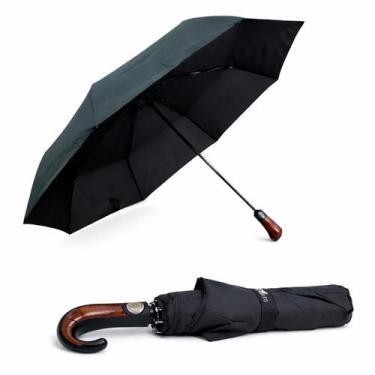 Imagem de Guarda Chuva Dobrável Prático Impermeável com Capa Protetora - Seven