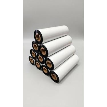 Imagem de Kit 24 Fitas Cera Impressora Térmica 110x74mm - Congratulations Store