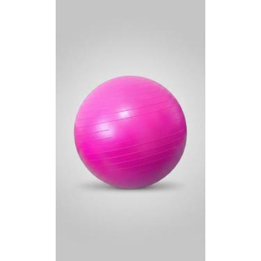 Imagem de Bola de Pilates/Yoga 75cm c/ Bomba Grátis Rosa - Congratulations Store