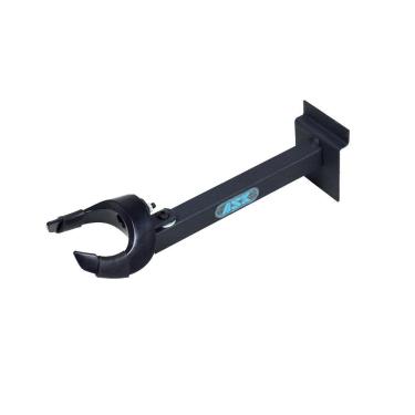 Imagem de Expositor para Instrumentos Musicais Slat Wall Ask Asl Suporta Até 5kg Garra Giratória ASK 10CM