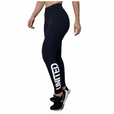 Imagem de Calça Legging fitness alta compressão cintura alta United - Biscay - G-Feminino