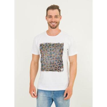 Imagem de Camiseta Masculina Triângulo Abstrato Urien-Masculino