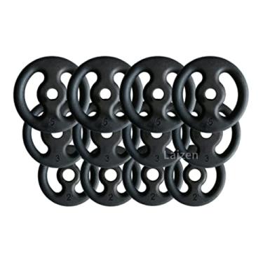 Imagem de Kit De Anilhas Ferro Fundido 40kg