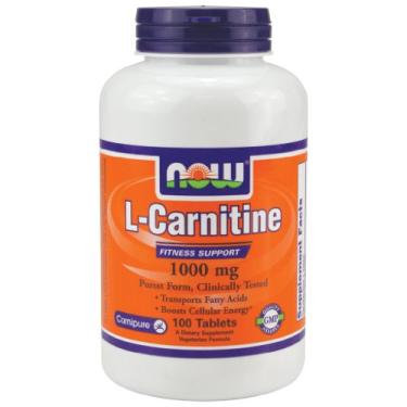 Imagem de Agora alimentos l-carnitina 1000 mg - 100 tabs 8 pack