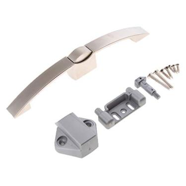 Imagem de Puxe o botão de bloqueio de bloqueio de trava Botão do botão da caravana do botão da caravana da trava para o armário da porta do armário do armário do armário da mobília YYDFPIIA