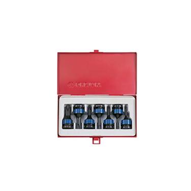 Imagem de KingTony BR Jogo Chave Soquete Hexalobular De Impacto Com 07Pcs-1/2 Kingtony Br 4417Pp