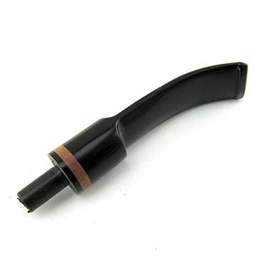 Imagem de OLD FOX Bocal de tubo de sela dobrada de substituição para canos de tabaco decoração de anel único para filtros de 3 mm BE0030