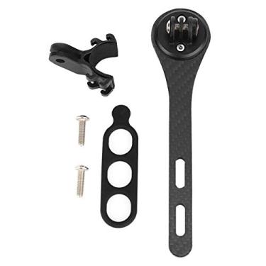 Imagem de suporte para computador de bicicleta de fibra de carbono para guidão integrado de bicicleta de estrada,Suporte para computador de bicicleta, para garmin para bryton todas as séries(For Garmin)