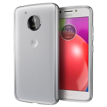 Imagem de Capa para Motorola Moto E4, Dreamwireless TPU Borracha Candy Skin Capa para Motorola Moto E4, transparente