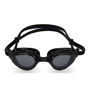 Imagem de Oculos de natação Varuna, corpo preto/lente fumê, Único