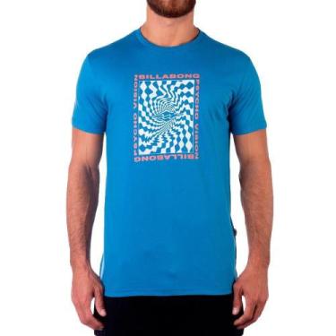 Imagem de Camiseta Billabong Providence Iii Masculina Azul Escuro