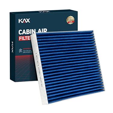 Imagem de KAX Filtro de ar de cabine, substituição para GCF001(CF10285) Camry, Corolla, Highlander, Tundra, RAV4, 4Runner, Sienna, RX350, filtro de cabine de adsorção forte com carvão ativado atualizado