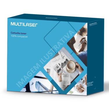 Imagem de Cartucho Toner P/ Impressora Samsung MLT-D104S - Multilaser CT104S