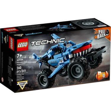 Imagem de Lego Technic 2 Em 1 Monster Jam Megalodon 260 Peças - 42134