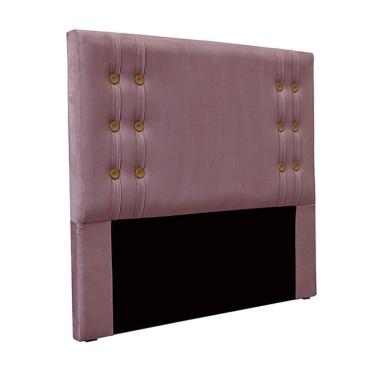 Imagem de Cabeceira King Size 1,95m Kors Veludo Uva Gran Belo