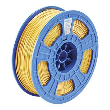 Imagem de Filamento de impressora 3D Dremel DigiLab PLA-GOL-01, 1,75 mm de diâmetro, 0,75 kg de peso do carretel, cor dourada, habilitado para RFID, nova fórmula e 50% mais por carretel