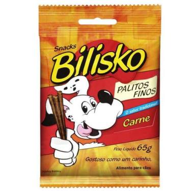 Imagem de Snacks Bilisko Palitos Finos Carne Para Cães
