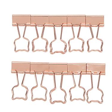 Imagem de Clipes de encadernação pequenos, clipes de encadernação de metal premium amplamente utilizados para emissão de documentos