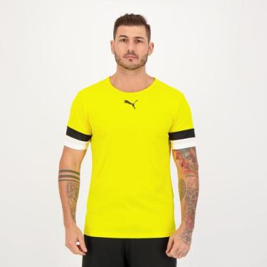 Imagem de Camiseta Puma Teamrise Amarela