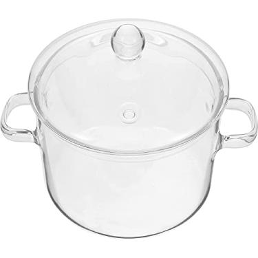 Imagem de REJOON Percolator Pote de Café Tigela de Vidro Prato de Macarrão Sopa Leite Salada Cafeteira