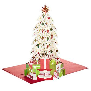 Imagem de Hallmark Cartão de Natal Pop Up Paper Wonder (árvore de Natal)