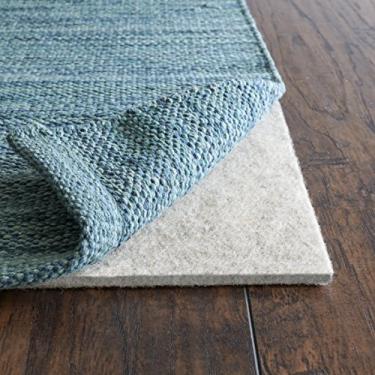 Imagem de Tapete EUA, 0,64 cm de espessura, 2,12 m x 2,74 m, tapete de feltro de pelúcia ecológico - preserva o tapete, protege o chão