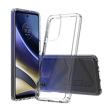 Imagem de capa de proteção contra queda de celular Para Motorola Moto G51 5G à prova de choque TPU + capa de telefone acrílico