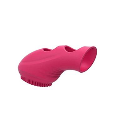 Imagem de Vibradores de Dedo Estimulador Clitóris Vibradores Dildo Massagem Ponto G Brinquedos Sexuais Zatla Shop (Vermelho)