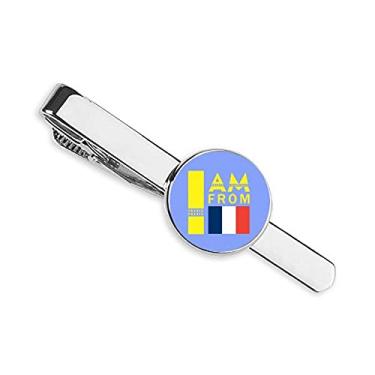 Imagem de Clipe de gravata I Am From France, presente para homem de negócios