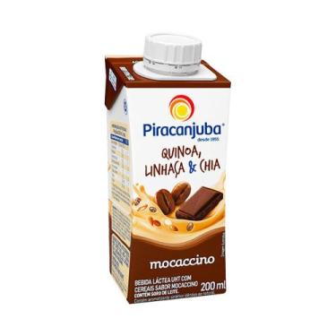 Imagem de Bebida Láctea Piracanjuba Quinoa Linhaça Mocaccino 200Ml