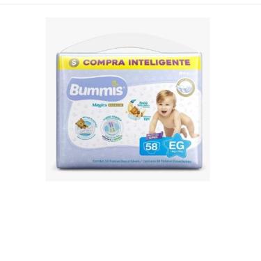 Imagem de Fralda Infantil Capricho Bummis Premium Hiper Eg C/58 Unidades