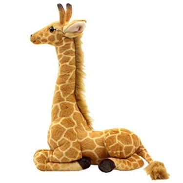 Imagem de TAGLN Animais de pelúcia girafa de brinquedo pelúcia