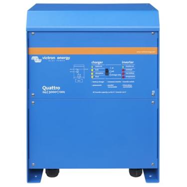 Imagem de Victron Energy Quattro 24V 5000VA 120A Inversor de Onda Senoidal Pura e Carregador de Bateria