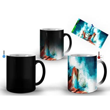 Imagem de Caneca M?gica Goku Instinto Superior - LEAR - Termocrom?tica - 325ML