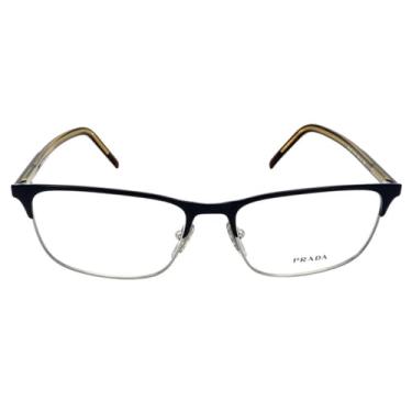 Imagem de Óculos Prada PR 66 YV 02N1O1 Matte Báltico/Gunmetal