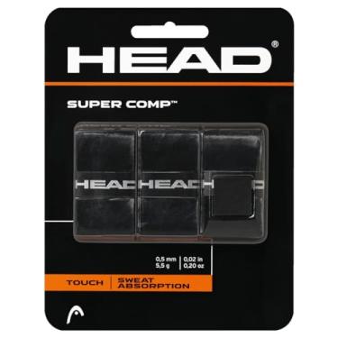 Imagem de HEAD Super Comp Overgrip, 3 unidades (pacote com 1), preto