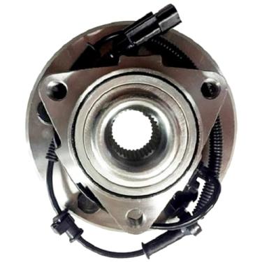 Imagem de BRTEC 515113 Conjunto de cubo de roda e rolamento dianteiros L/R para Dodge Ram 1500 2006 2007 2008 2009 com ABS 5Lug