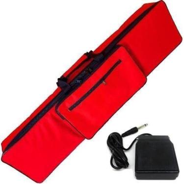 Imagem de Capa Teclado Behringer Umx-610 Acolchoada + Pedal Sustain