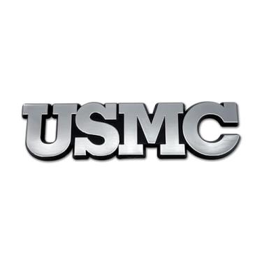 Imagem de US Marine Corps USMC "Cartas de bloqueio" Emblema de motocicleta para carro e caminhão