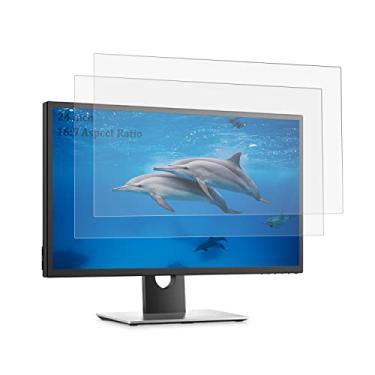 Imagem de YINOVEEN Pacote com 2 protetores de tela antiofuscamento fosco de 61 cm para desktop diagonal de 61 cm com monitor widescreen de 16:9, reduz o reflexo do brilho e a tensão ocular (21,9 polegadas L x
