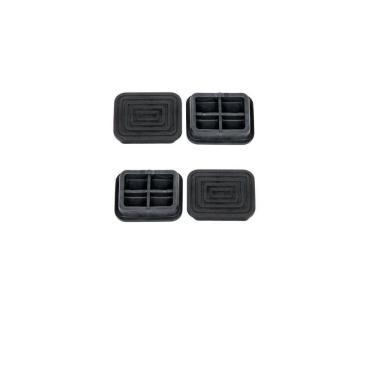 Imagem de Kit 8 Borrachaspreta P/ Suporte Do Step Maktub