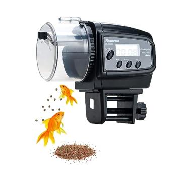 Imagem de Alimentador automático de peixes para aquário e alimentador de alimentos, temporizador automático digital para home office da Lychee