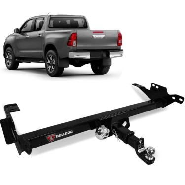 Imagem de Engate Reboque Hilux 2016 a 2021 Removível Bulldog 2724 Kg