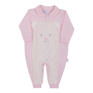 Imagem de Macacão Bebe Ursinho Paraíso 13133-Feminino